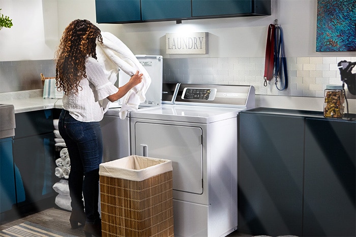 Professional washer in multi housing laundry facility